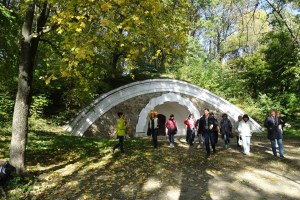 Грот Пушкіна, парк декабристів, Кам'янка